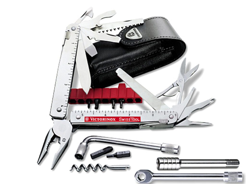 Victorinox Swisstool X leder pouche