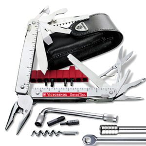 Victorinox Swisstool X leder pouche