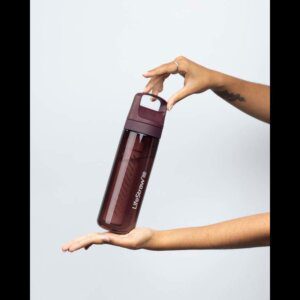 LIFESTRAW GO 2.0 WATER FILTER BOTTLE - MERLOT ME AWAY RED 1