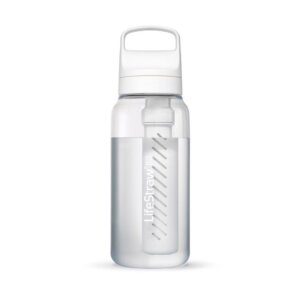 LIFESTRAW GO 2.0 WATER FILTER BOTTLE - 1L - CLEAR