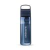 LIFESTRAW GO 2.0 WATER FILTER BOTTLE - AEGEAN SEA BLUE