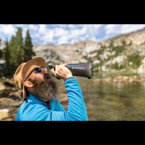 LIFESTRAW PEAK SERIES COLLAPSIBLE SQUEEZE BOTTLE 1L DARK GRAY 6