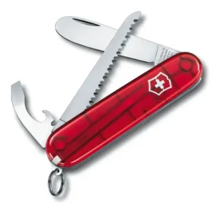 My First Victorinox 0.2373.T Zakmes transparant rood