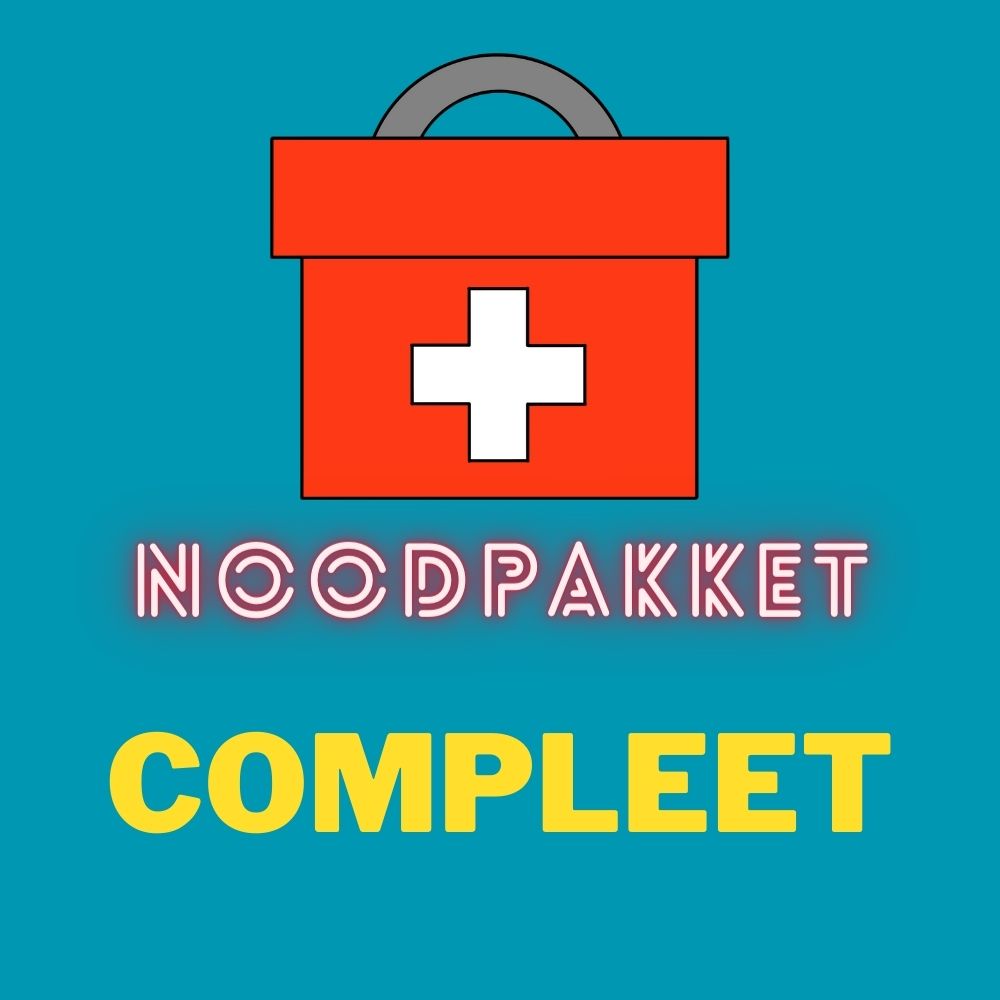 Noodpakket compleet