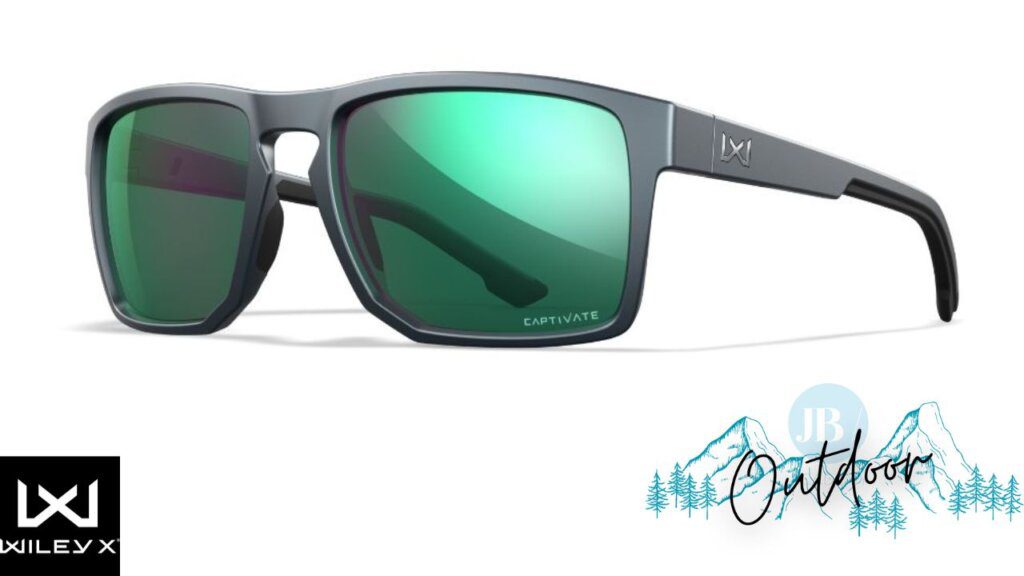 Wiley X Founder zonnebril met Captivate en gepolariseerde glazen