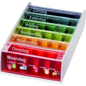 Able 2 Anabox 7 dagen kleuren